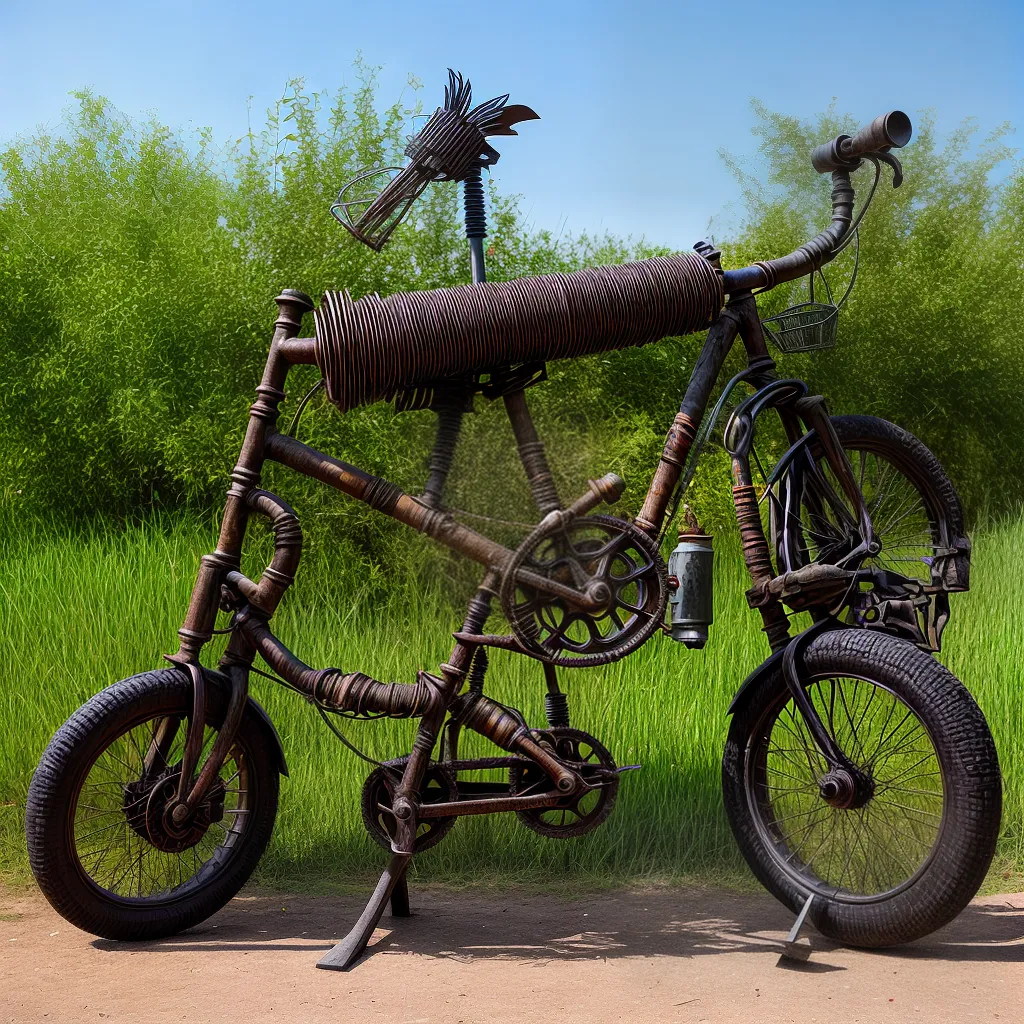 escultura reciclada arte sustentabilidade