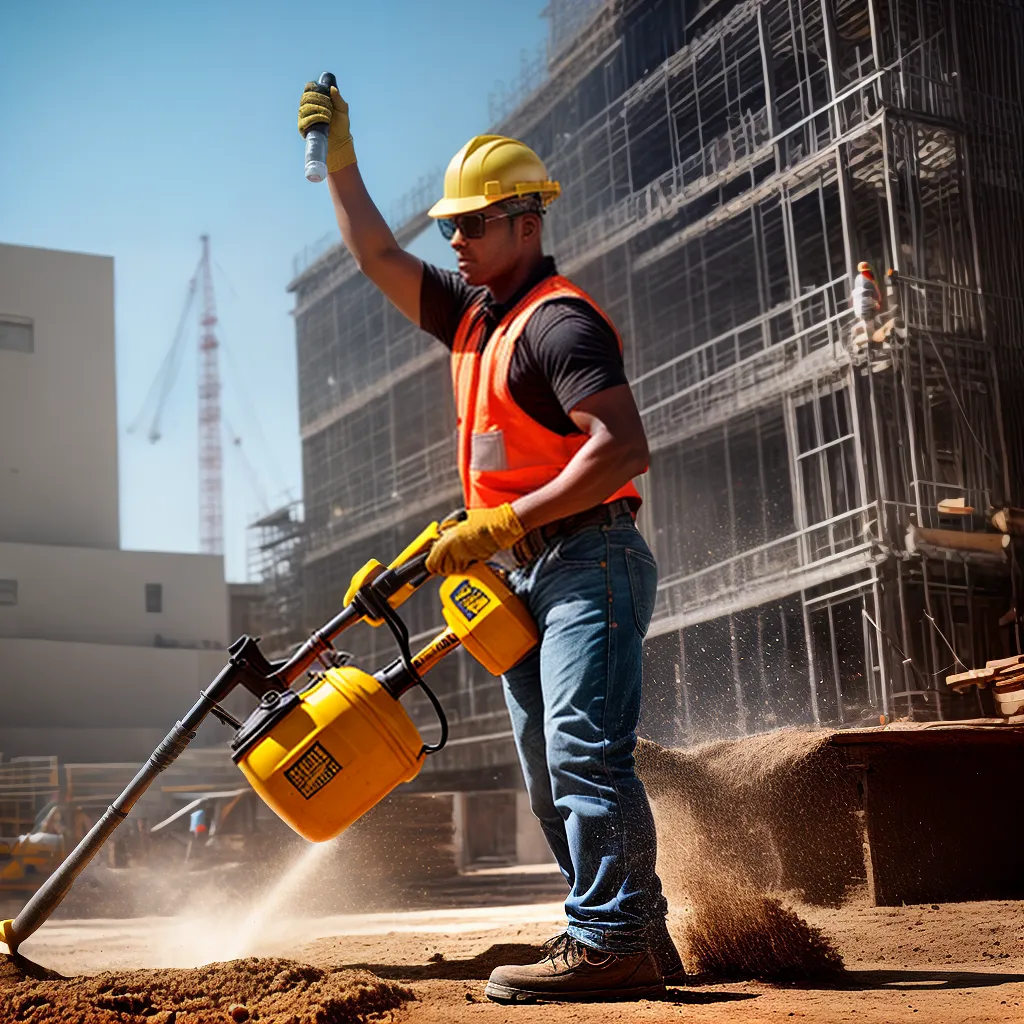 trabalhador construcao protetor ouvido