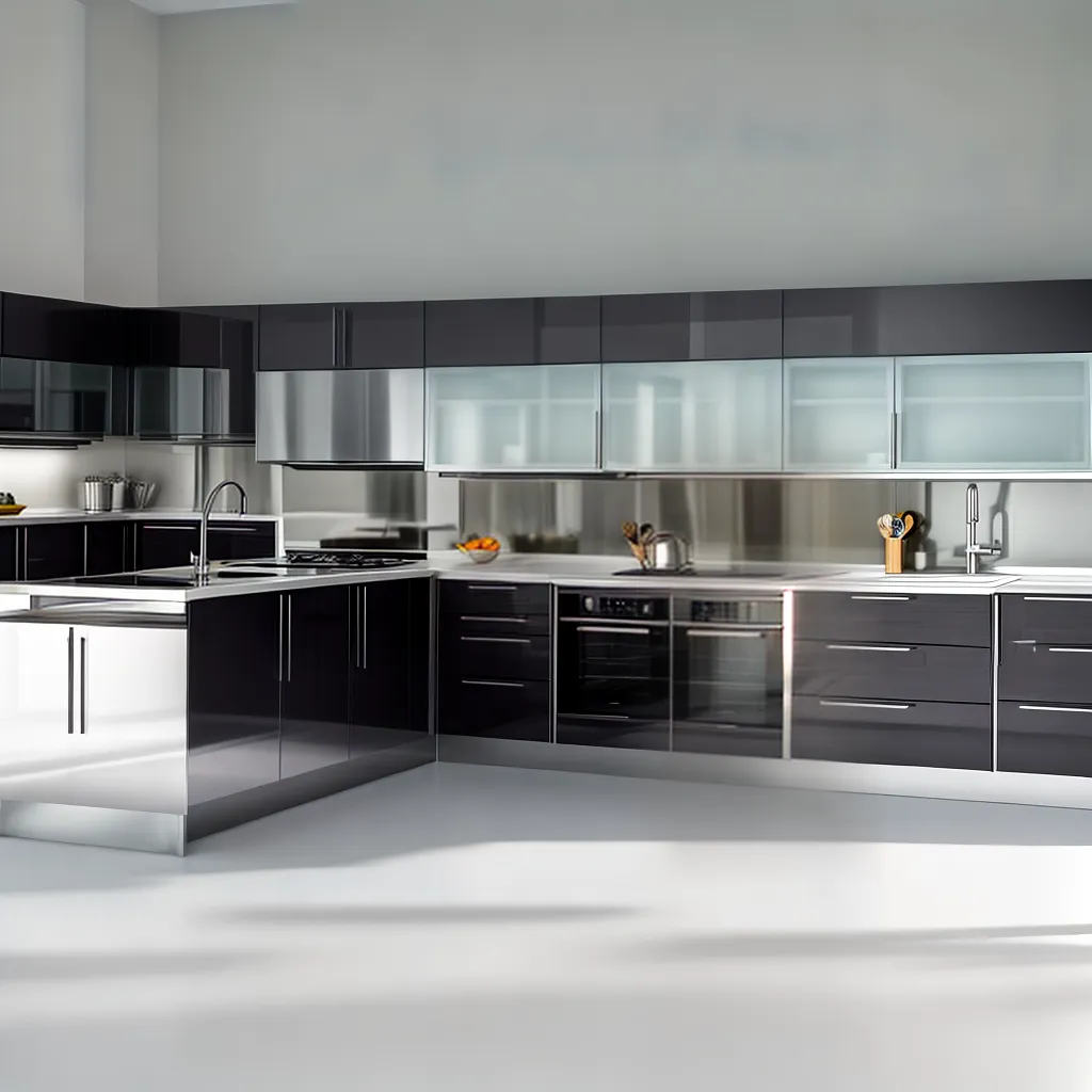 cozinha modular aco