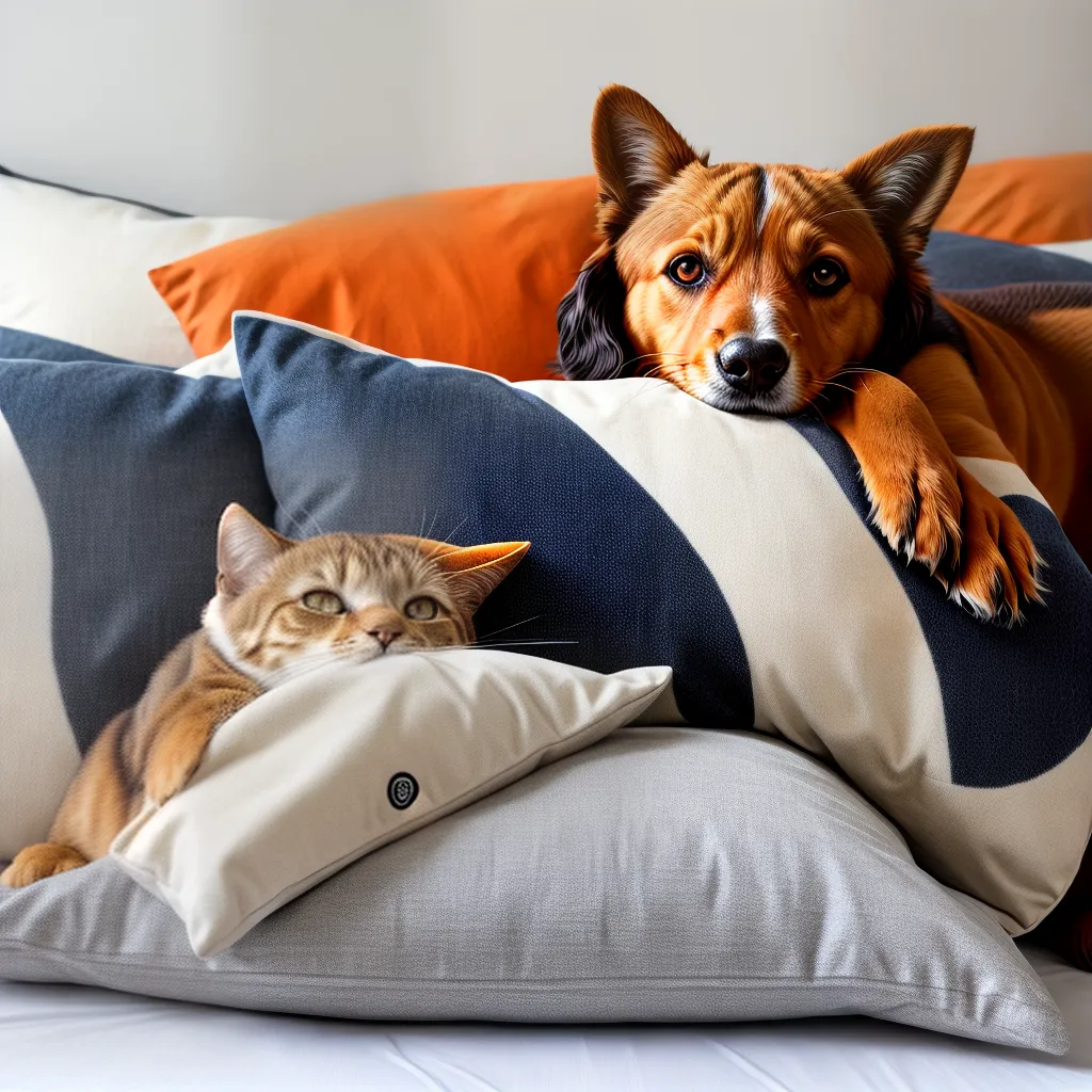cama fofa estampa pets