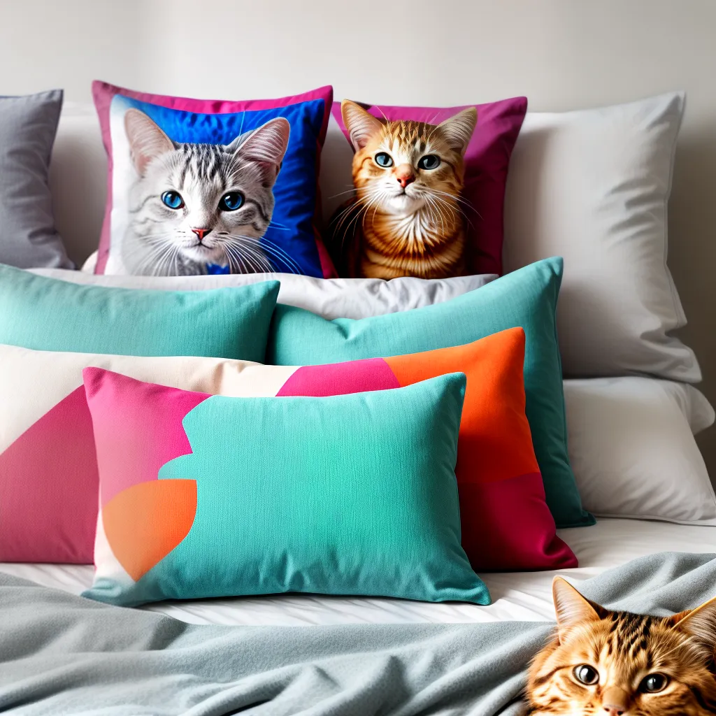 cama fofa travesseiro animais de estimacao