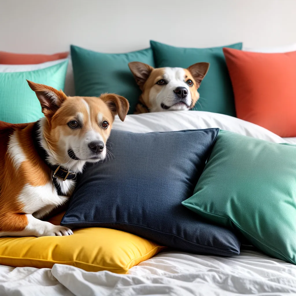 cama fofa travesseiro pet estampa