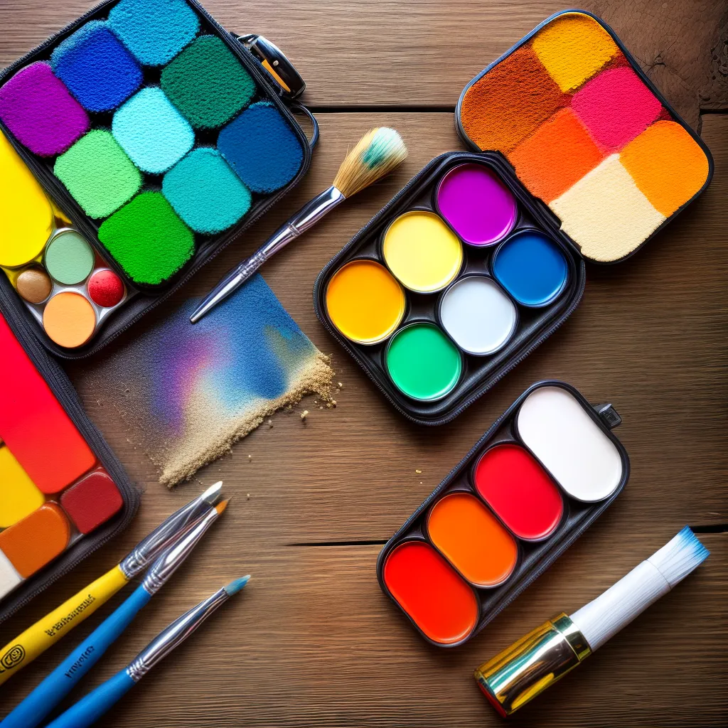 tintas fabrica pinceis coloridos