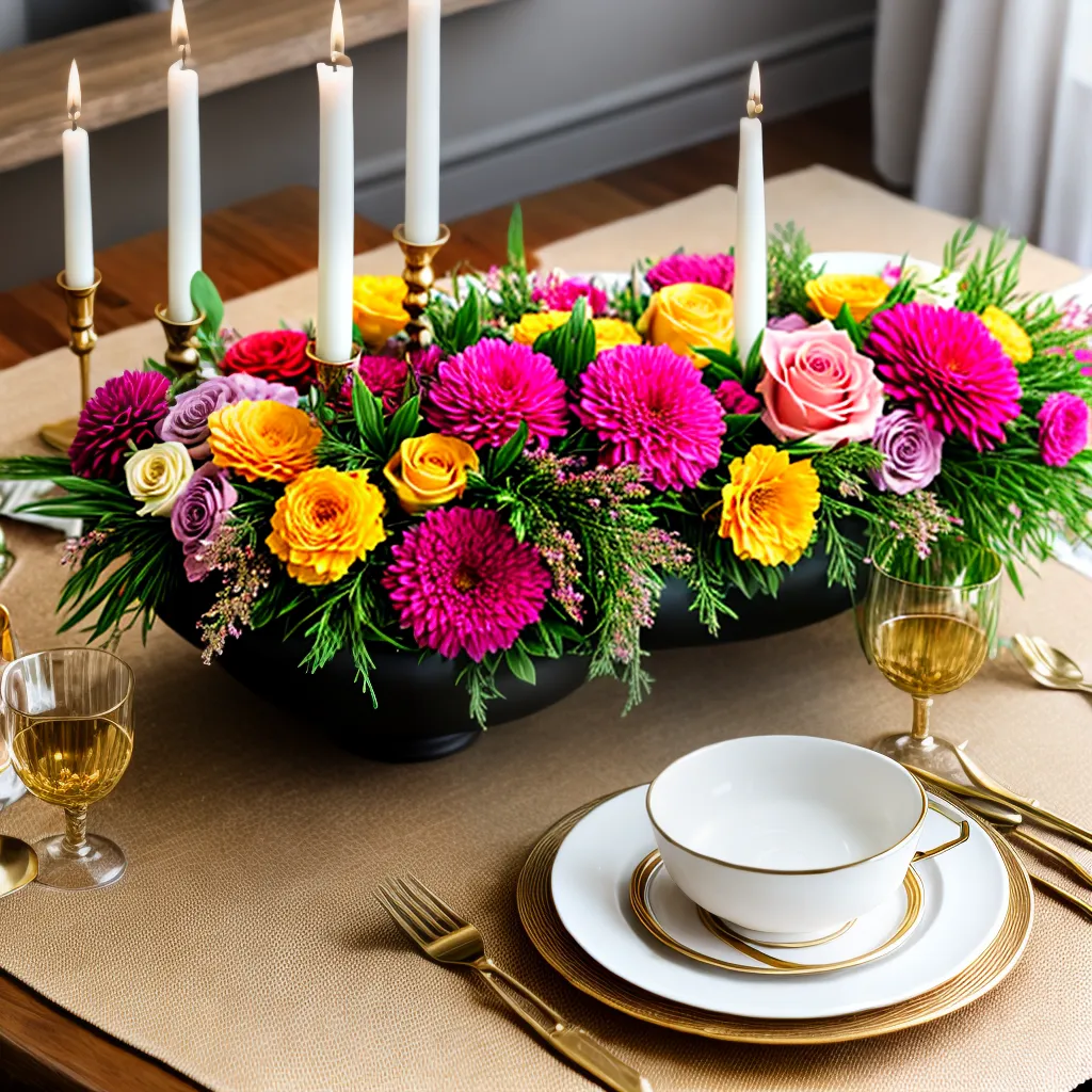 bandeja festas flores velas elegante bandeja festas flores velas elegante
