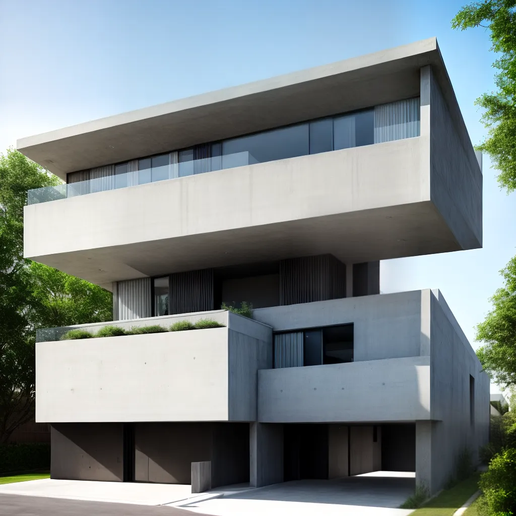edificio concreto design moderno edificio concreto design moderno