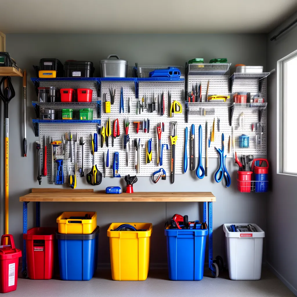 garagem organizada ferramentas carro