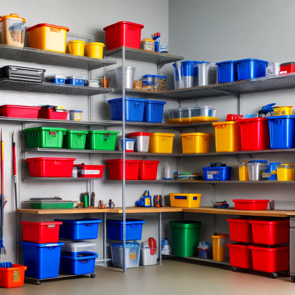 garagem organizada armazenamento ferramentas 6