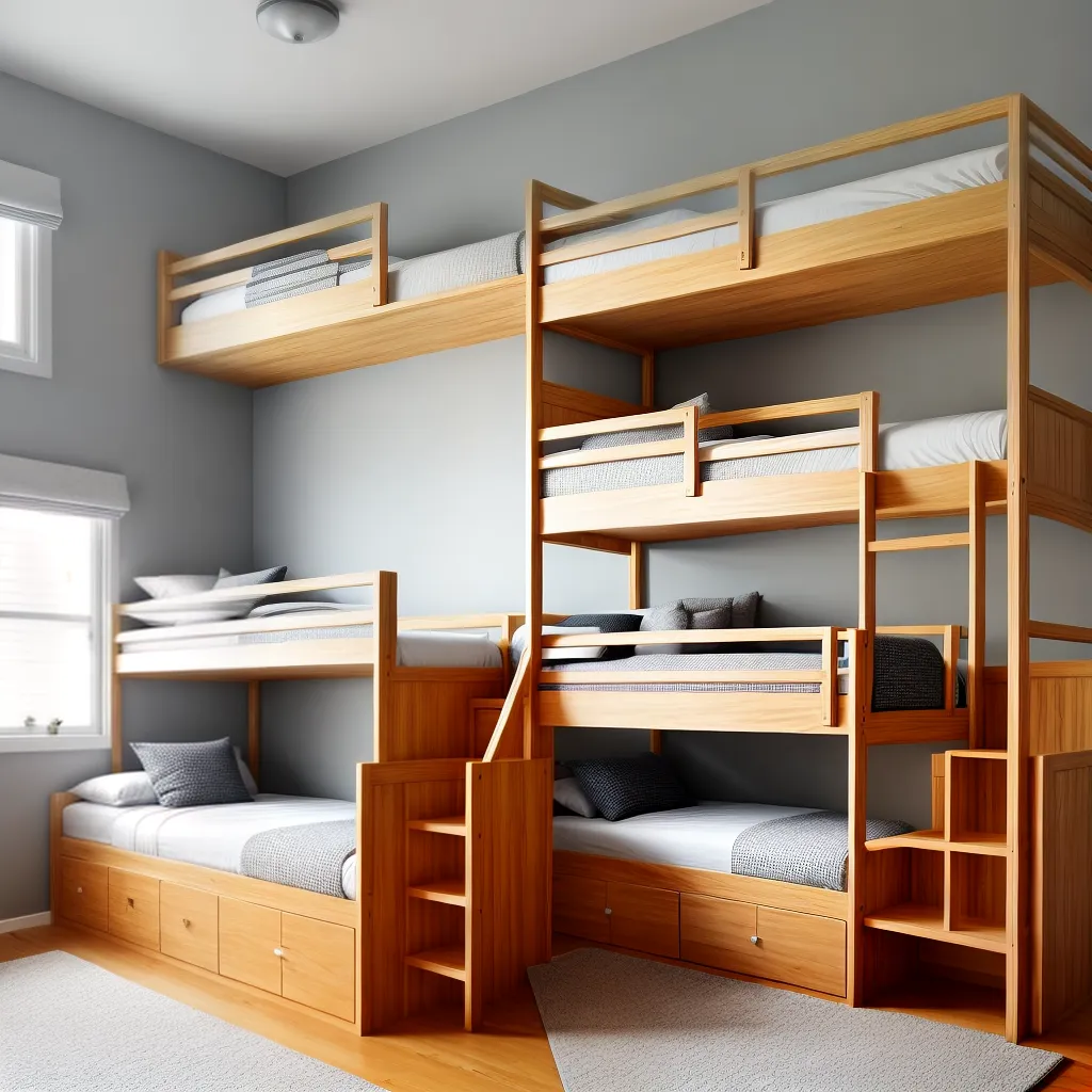 quarto moderno cama trelica escada 1