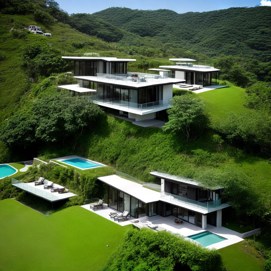 casa moderna hillside natureza casa moderna hillside natureza