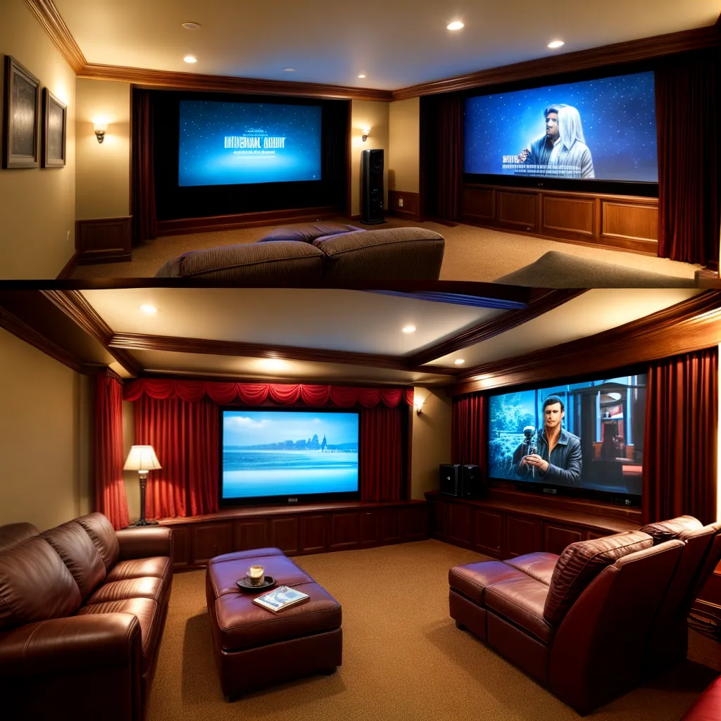 home theater retro assentos confortaveis