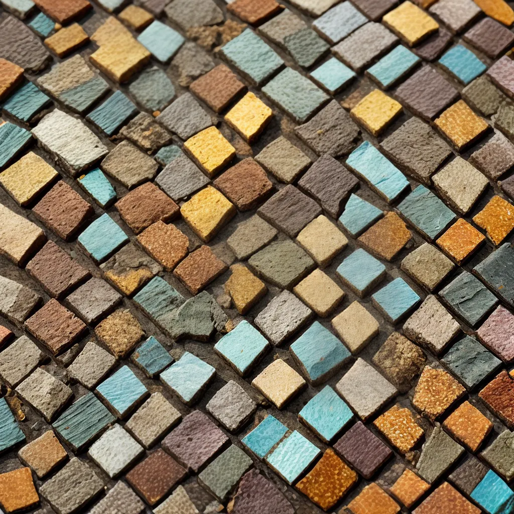mosaico pedras coloridas mesa madeira mosaico pedras coloridas mesa madeira