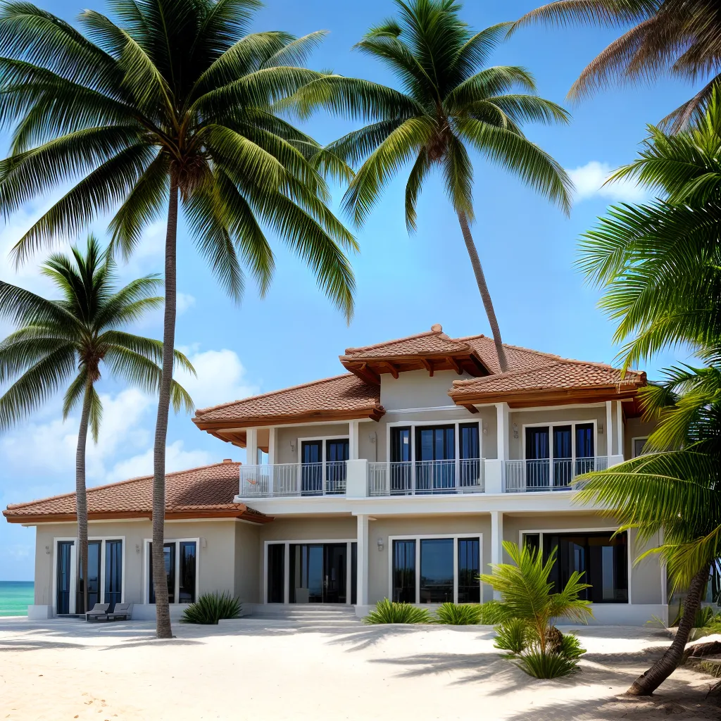 casa praia construcao oceano palmeiras casa praia construcao oceano palmeiras