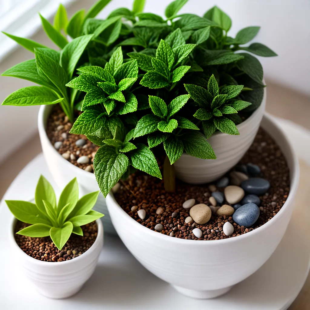 vaso terracota plantas verdes pebble vaso terracota plantas verdes pebble