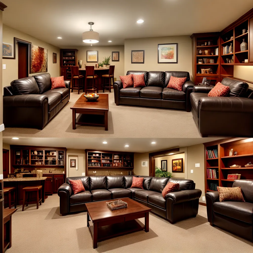 porao acochoante sofa luzes livros