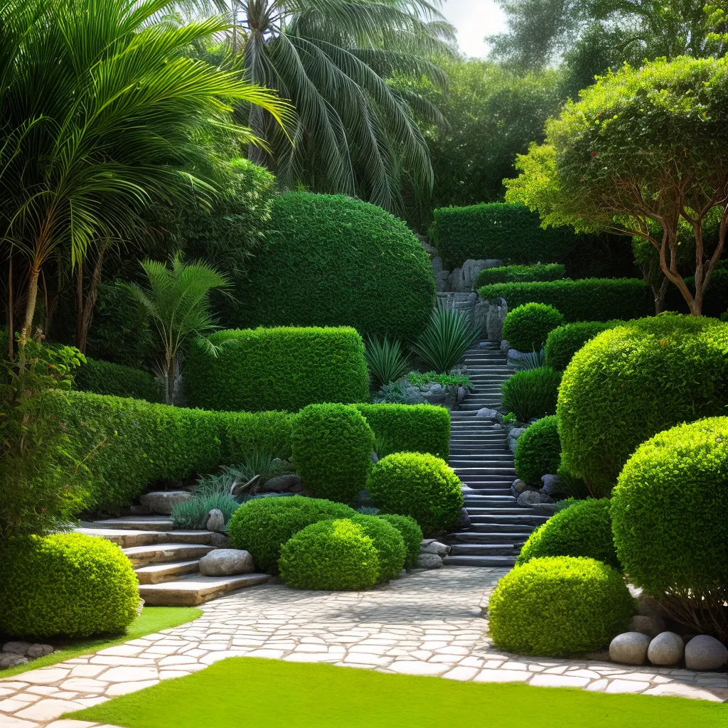 jardim pedra brita caminho fountain