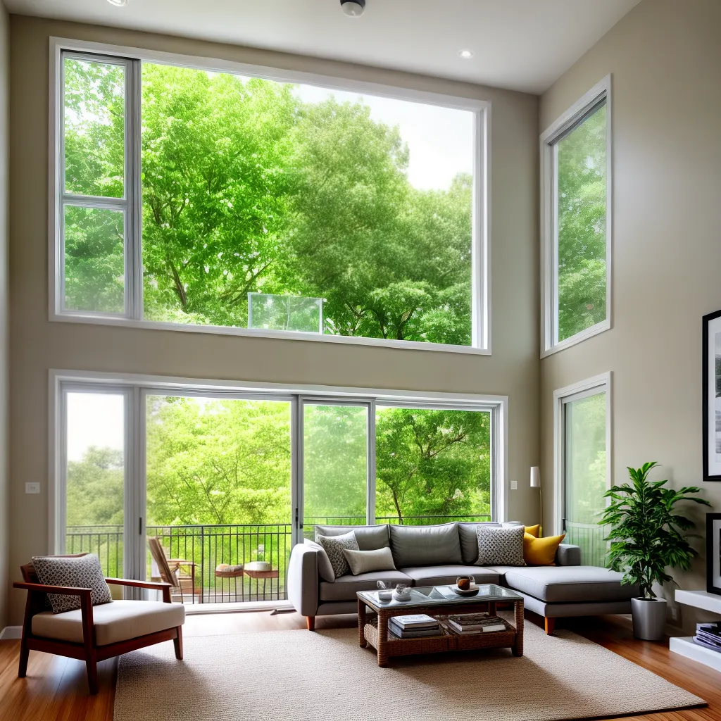 sala estar jardim natureza conforto