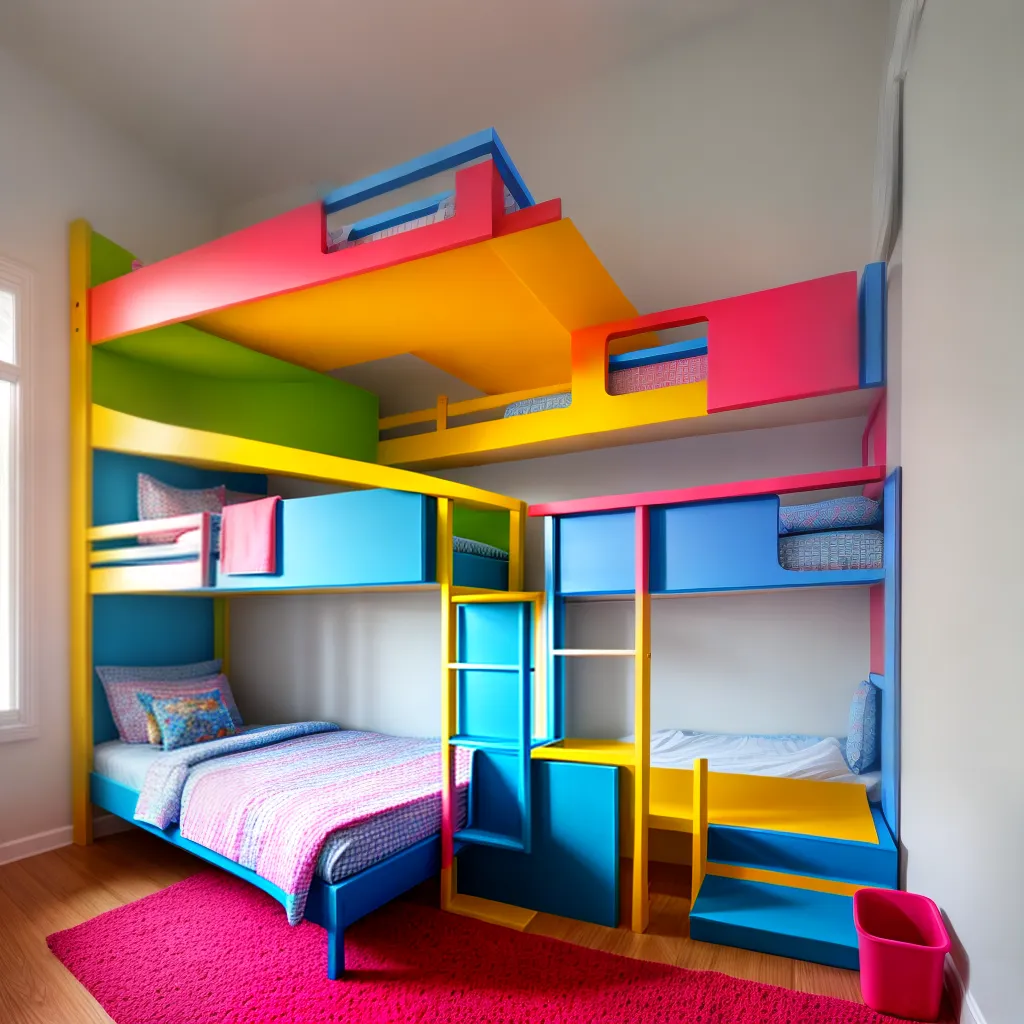 quarto colorido beliche seguro criancas quarto colorido beliche seguro criancas