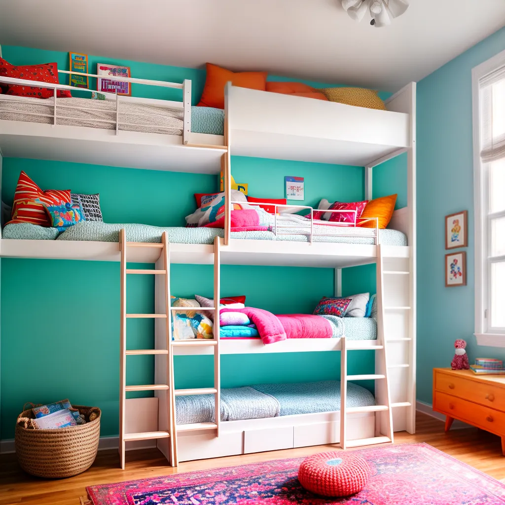 quarto infantil beliche colorido 3 quarto infantil beliche colorido 3