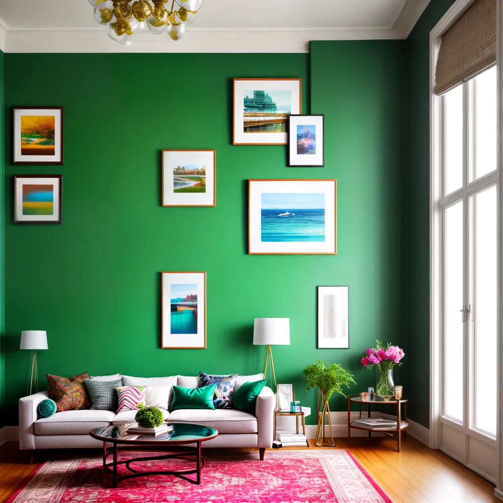 sala vibrante esmeralda azul arte sala vibrante esmeralda azul arte