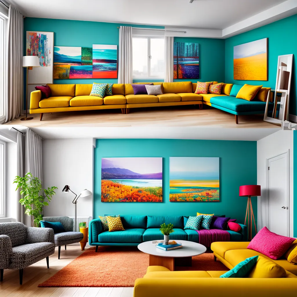 sala vibrante poder cores decoracao