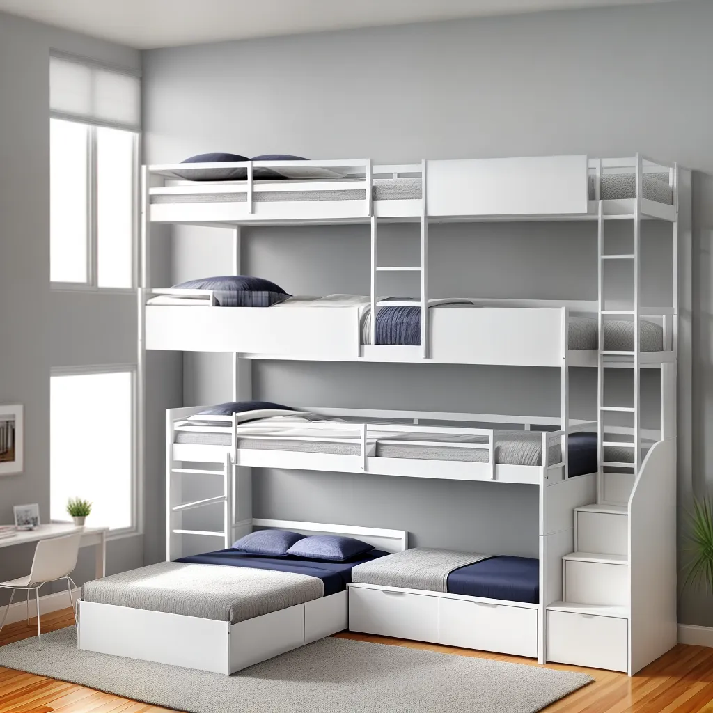 quarto moderno beliche gavetas 1