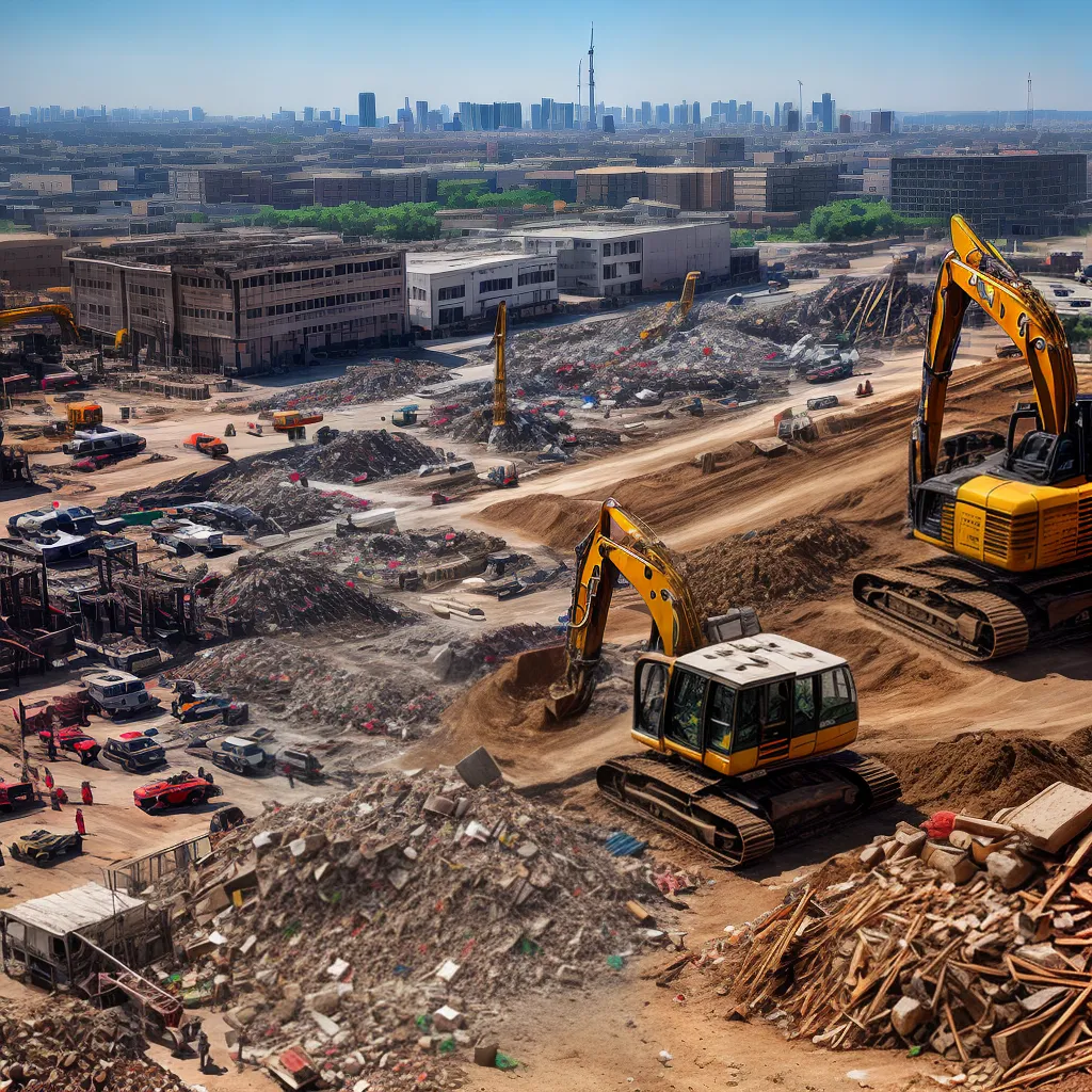 canteiro obras residuos construcao demolicao 1 canteiro obras residuos construcao demolicao 1