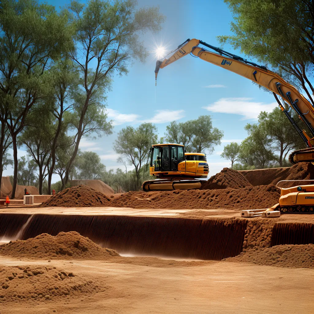 construcao trabalhadores fundacao solo cimento construcao trabalhadores fundacao solo cimento