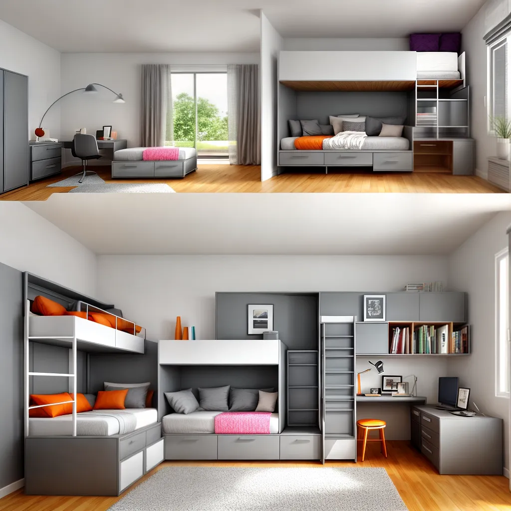 quarto inovador beliche criativo