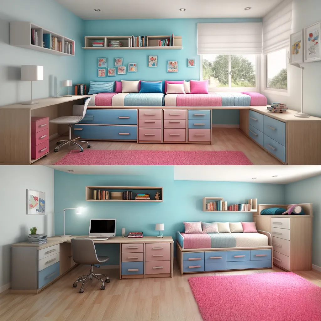 quarto moderno beliche inovador