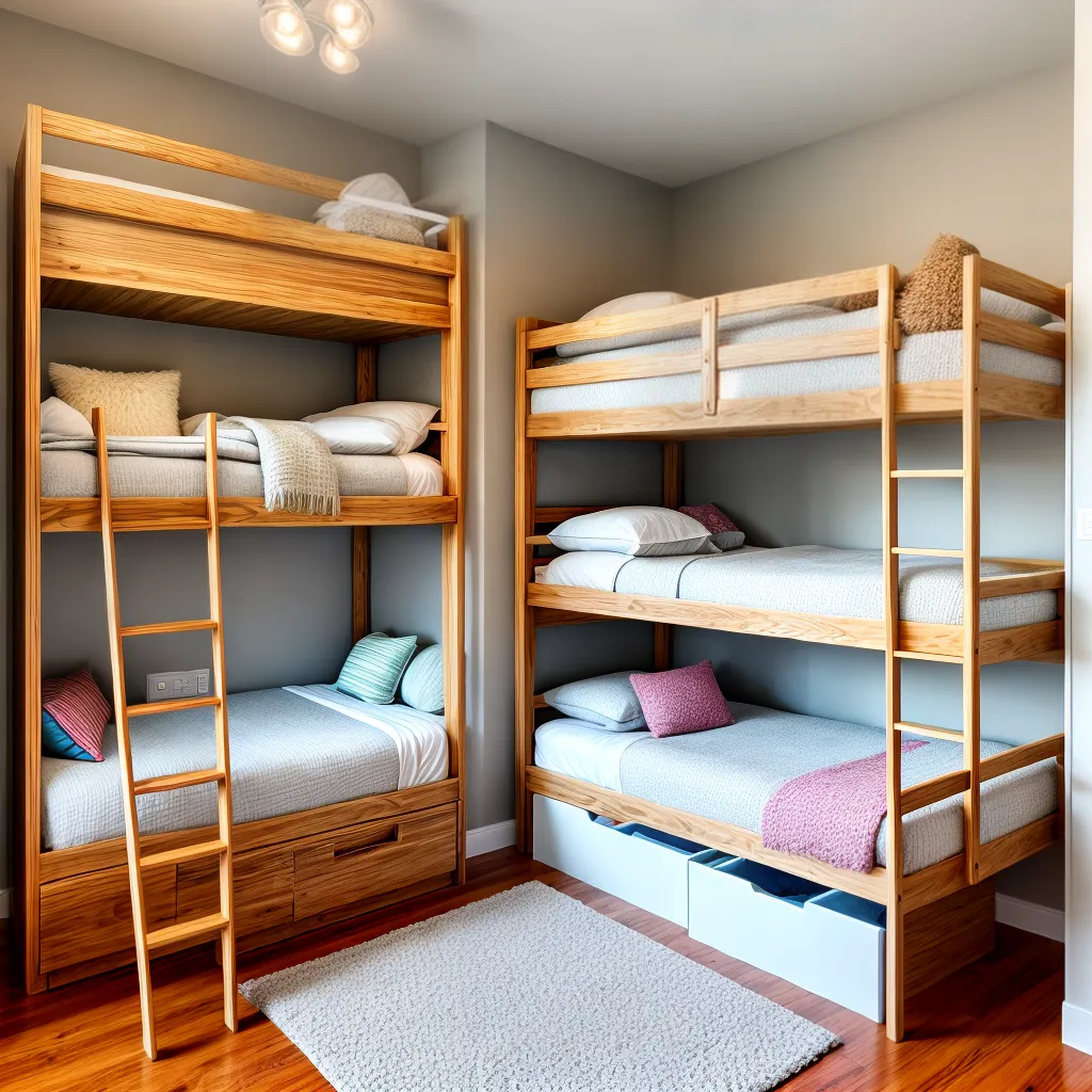 quarto organizado beliche acozy