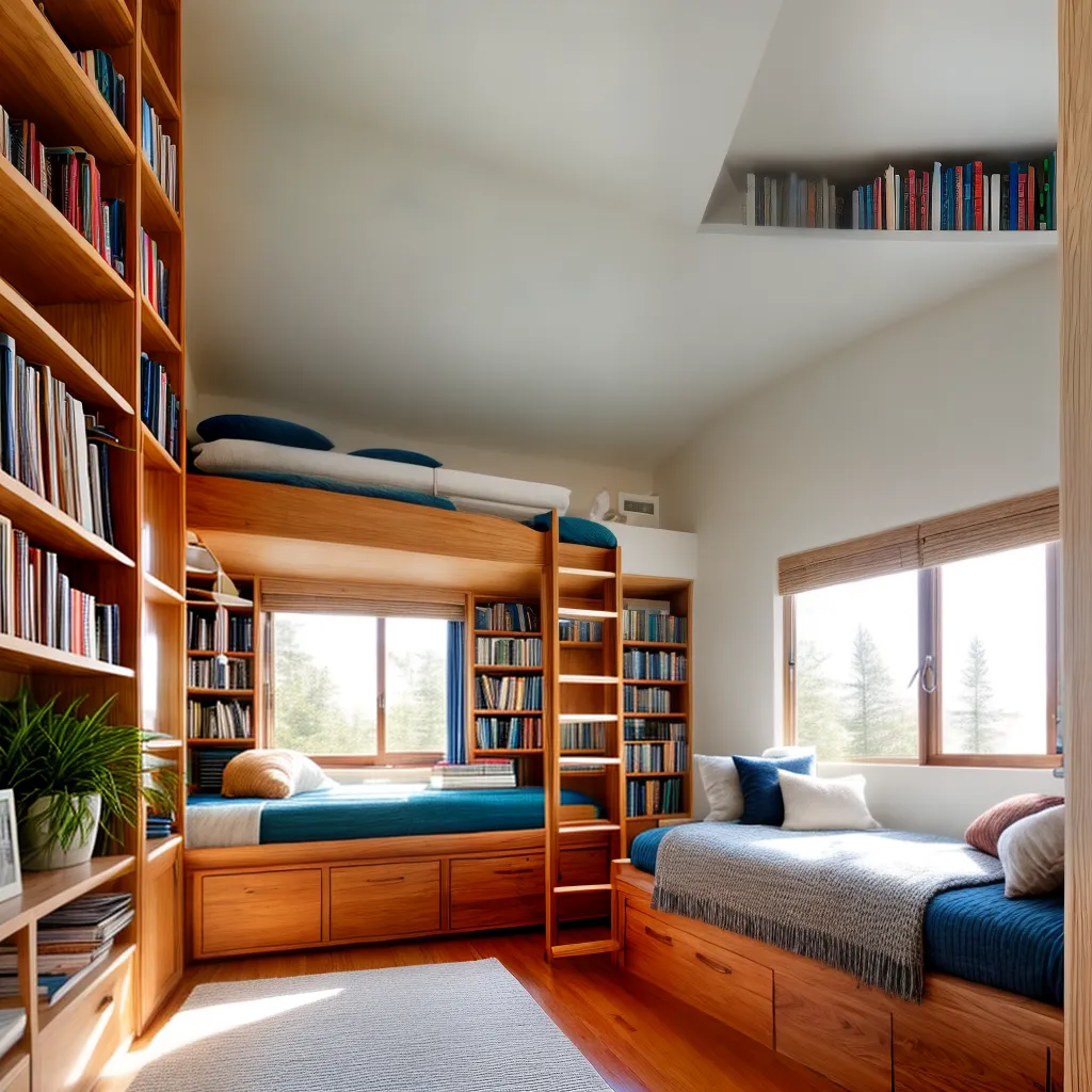 quarto acoalhado beliche madeira leitura quarto acoalhado beliche madeira leitura