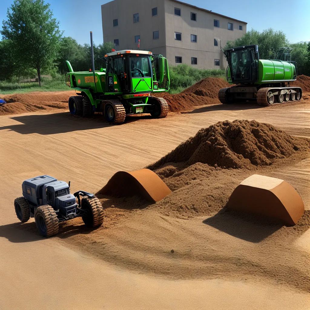 construcao soil cement mistura trabalhadores construcao soil cement mistura trabalhadores