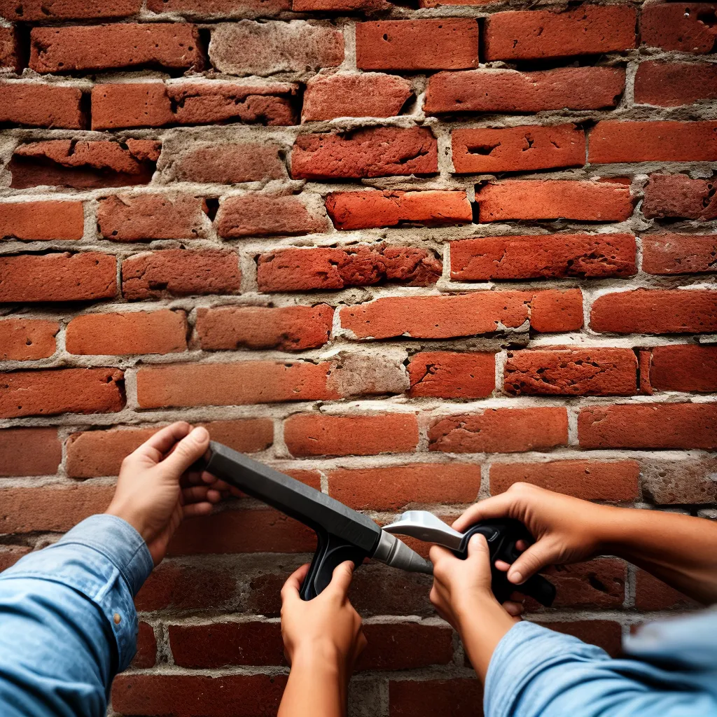 construcao parede tijolos maos habilidosas construcao parede tijolos maos habilidosas