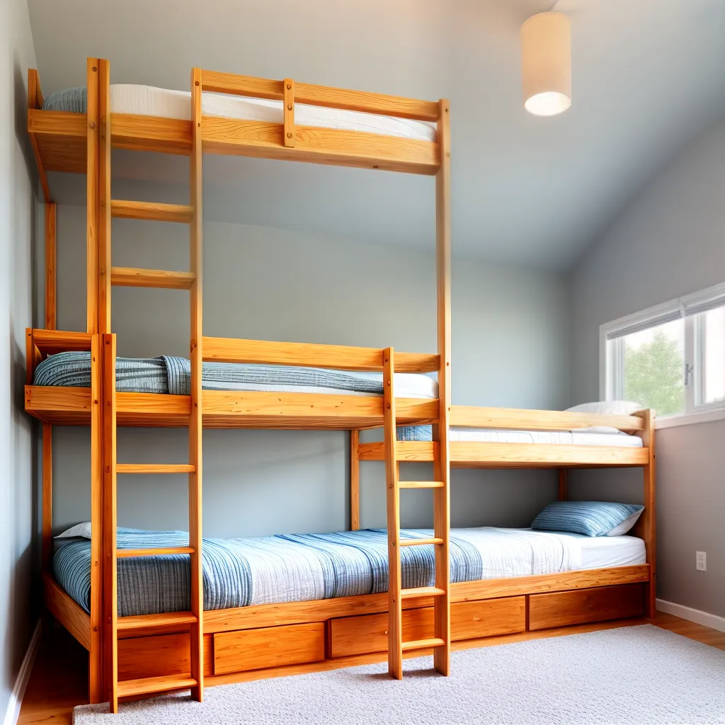 quarto amplo beliche madeira escada quarto amplo beliche madeira escada