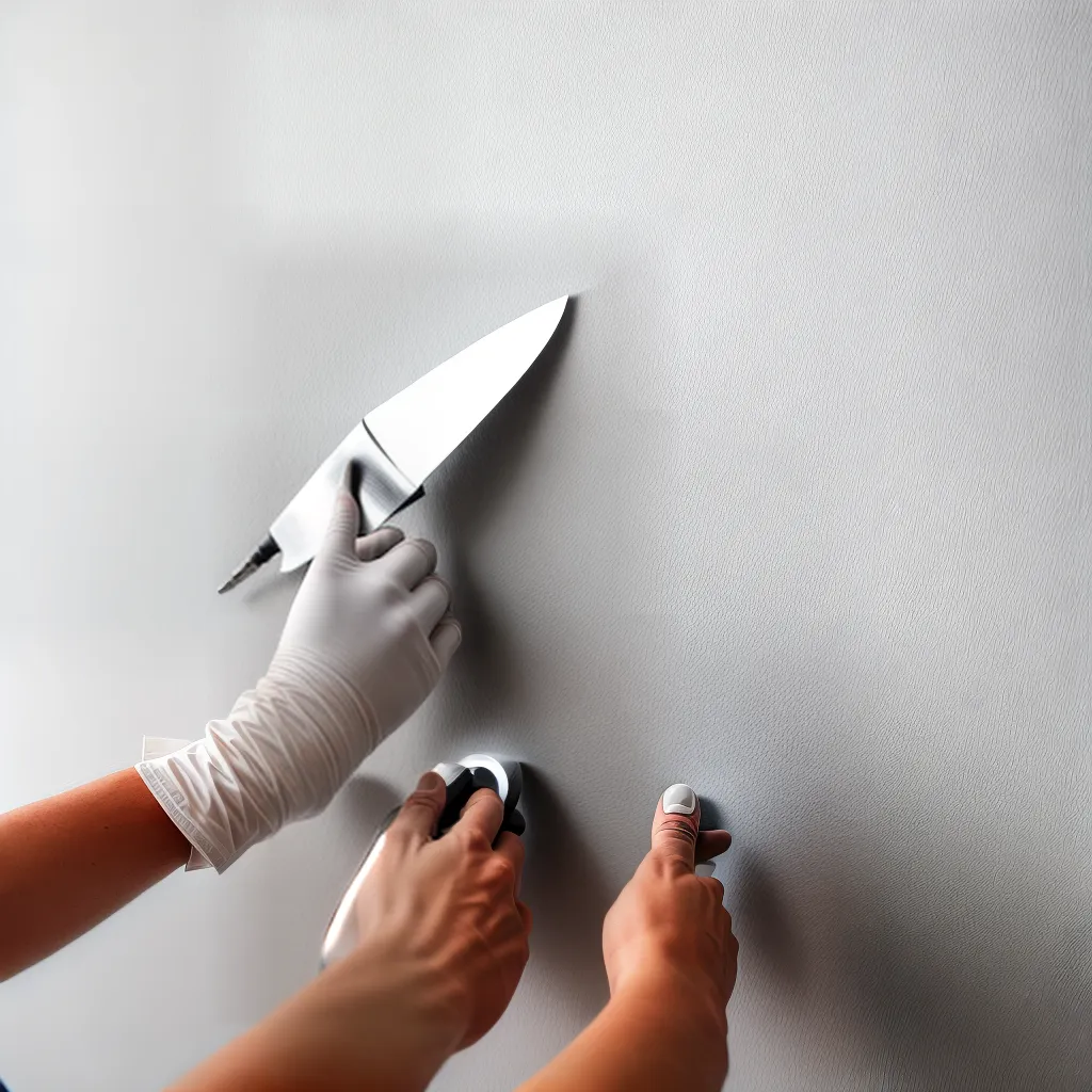 plastering parede branca suave