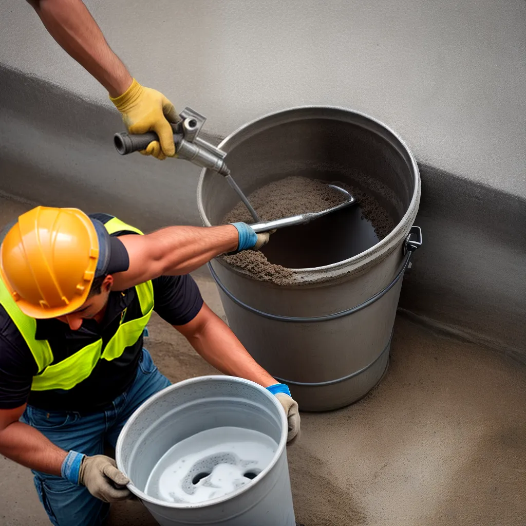 trabalhador construcao aditivo plastificante cimento