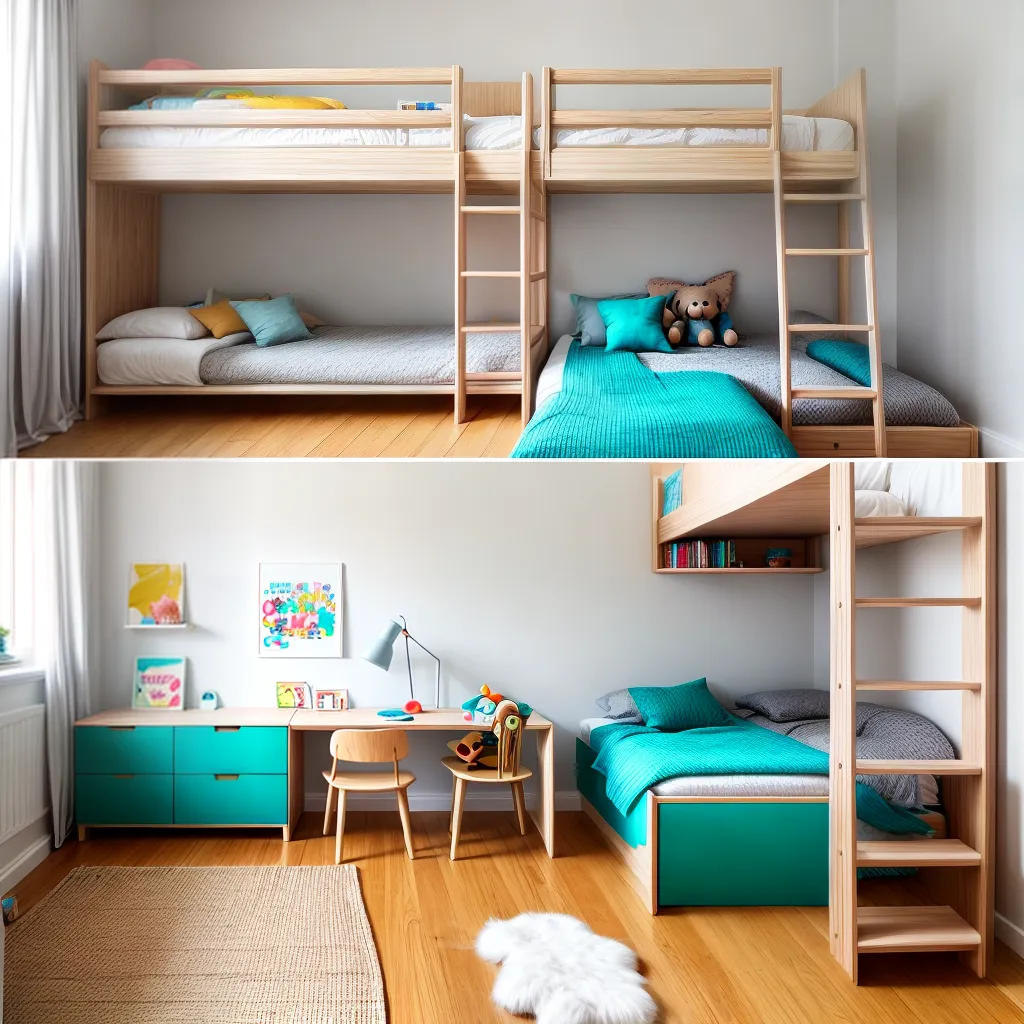 quarto infantil montessori belas cores