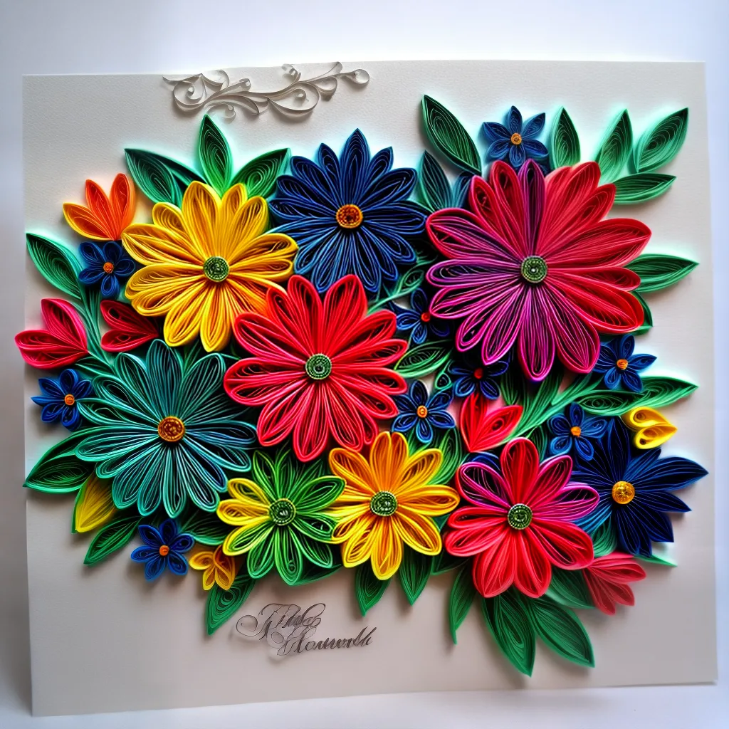 arte quilling colorida flores borboletas arte quilling colorida flores borboletas