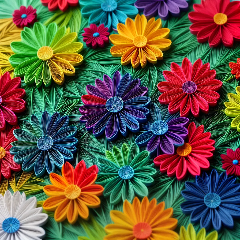 arte quilling colorida flores animais arte quilling colorida flores animais