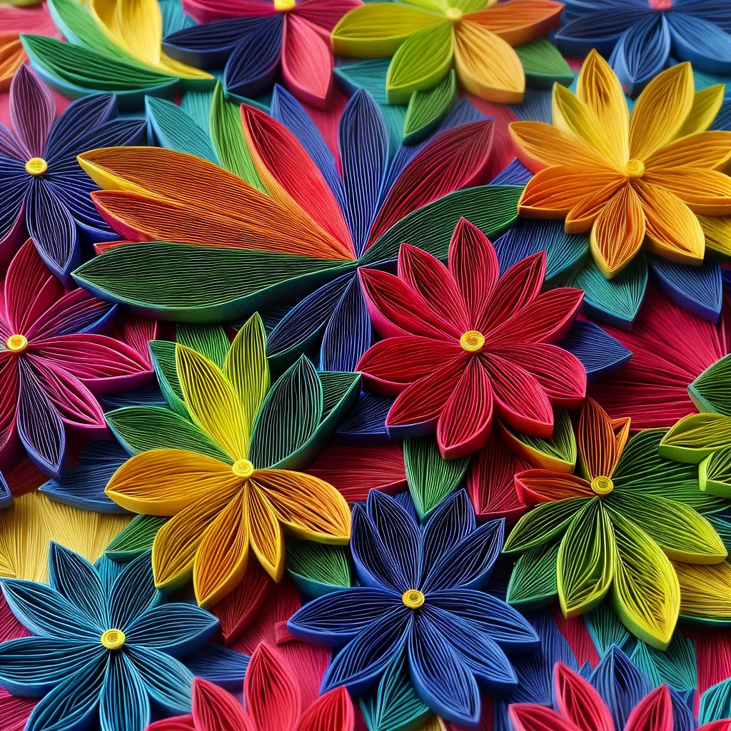 arte quilling colorida detalhes intrincados 3 arte quilling colorida detalhes intrincados 3