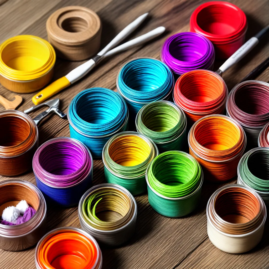 tintas coloridas artesanato tecido