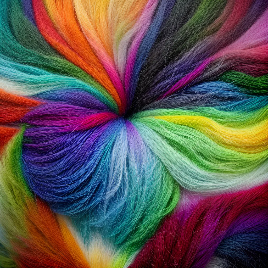 arte feltrada colorida texturas volumes