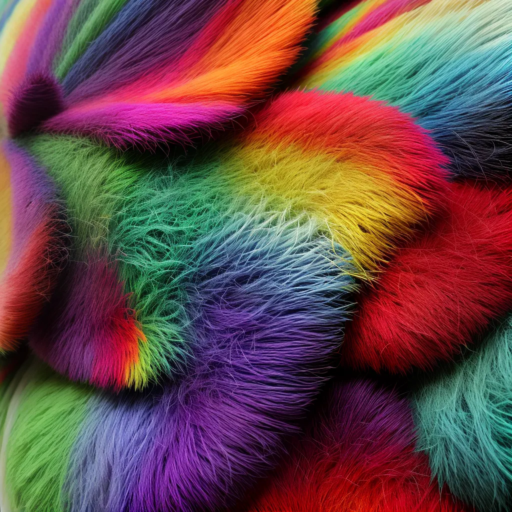 arte textil feltro colorido