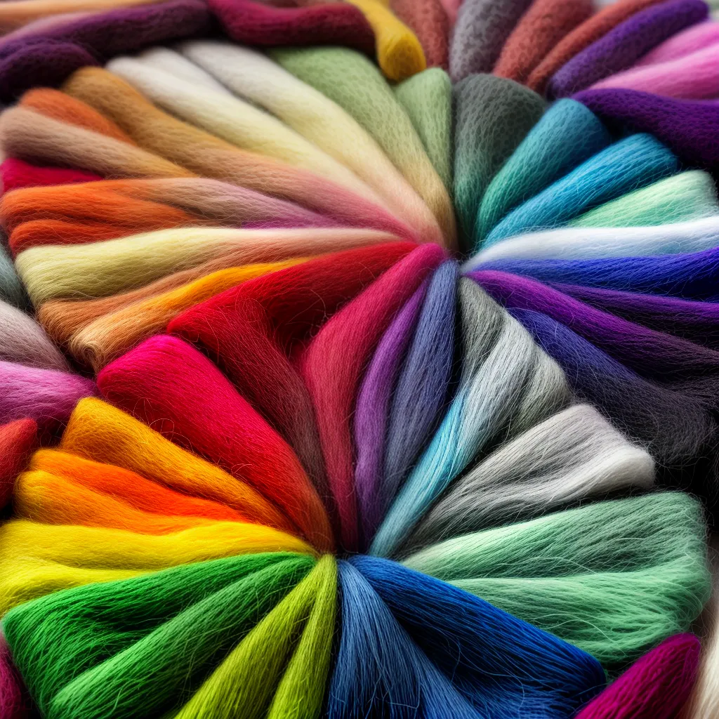 arte feltrada colorida texturas vibrante