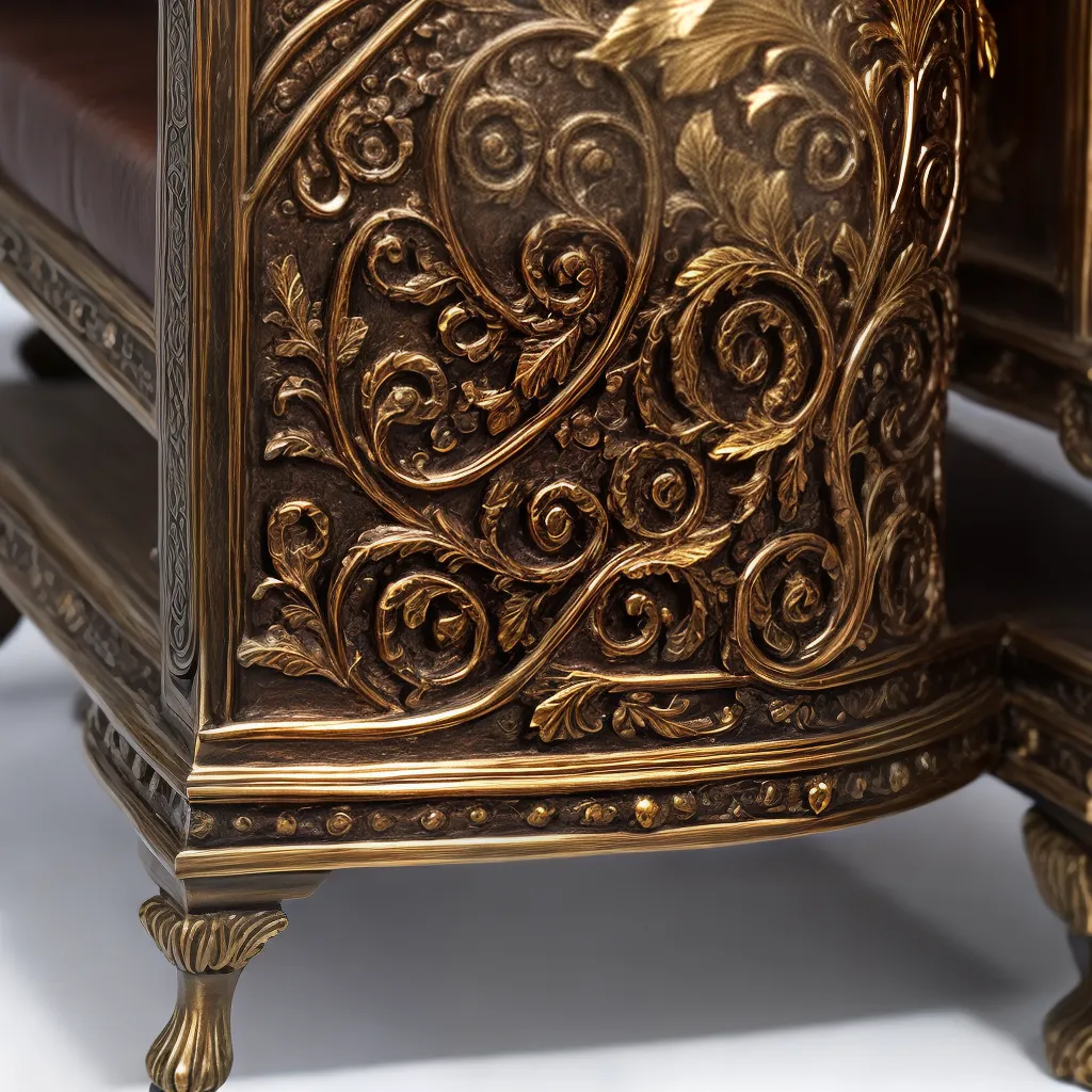 escultura cobre bronze detalhes artesanal