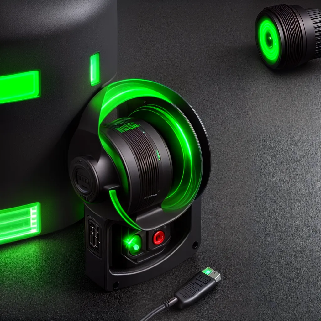 estabilizador indicador led verde