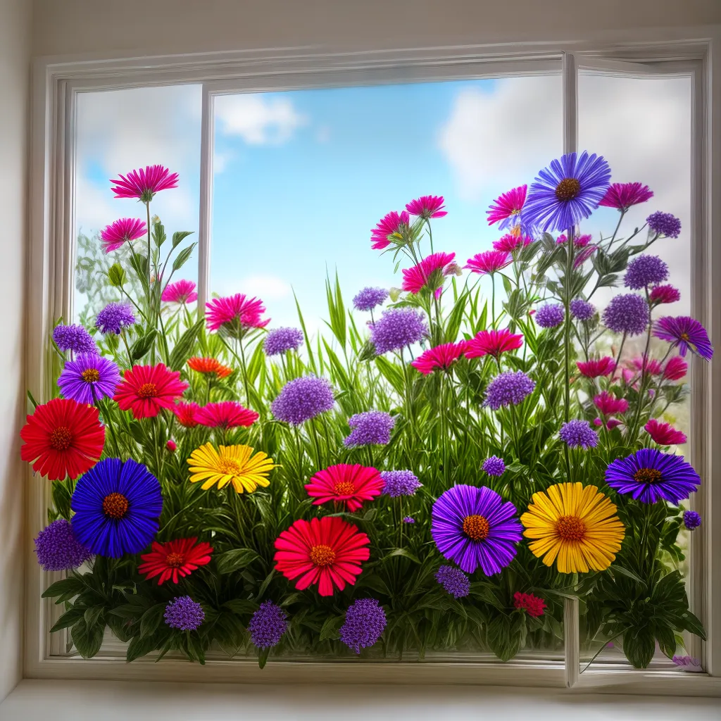 pintura vidro flor colorida janela pintura vidro flor colorida janela