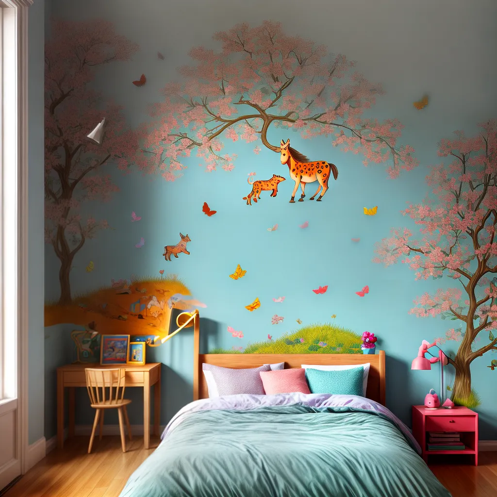 quarto infantil adesivos animais imaginacao 1 quarto infantil adesivos animais imaginacao 1
