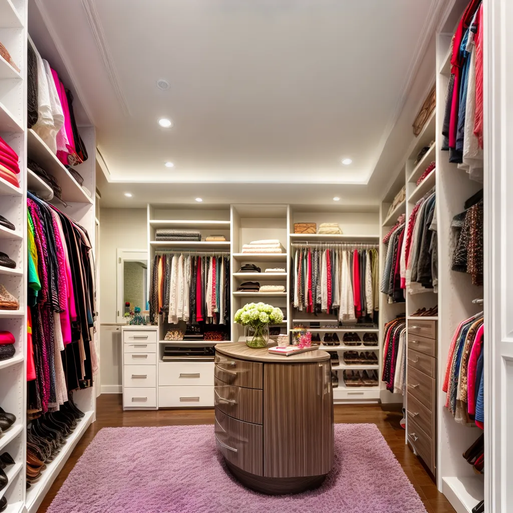 closet colorido adesivos estilo