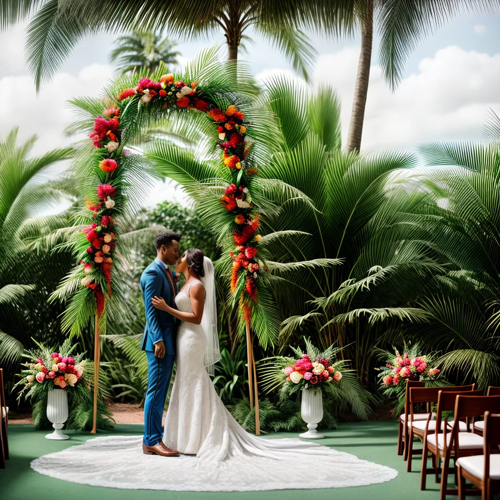 casamento tropical decoracao flores frutas